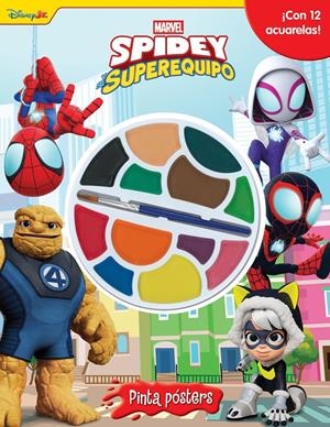 SPIDEY Y SU SUPEREQUIPO PINTA PÓSTERS | 9788410362291 | MARVEL | Universal Cómics