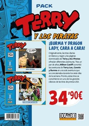 PACK 2 - TERRY Y LOS PIRATAS | 9791388074875 | MILTON CANIFF | Universal Cómics