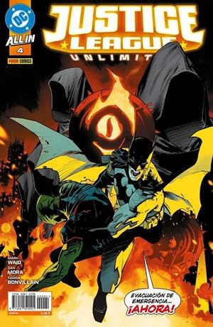 2AMA ALL IN JUSTICE LEAGUE UNLIMITED # 04 | 9999900132779 | DAN MORA - MARK WAID | Universal Cómics