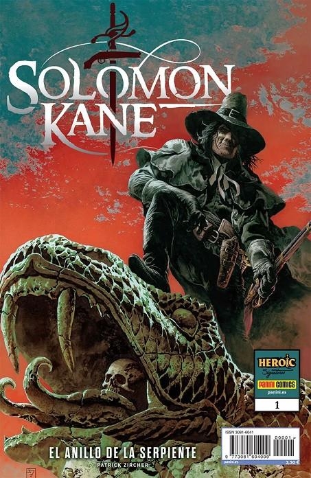 2AMA SOLOMON KANE, EL ANILLO DE LA SERPIENTE # 01 | 9999900132786 | PATRICK ZIRCHER | Universal Cómics