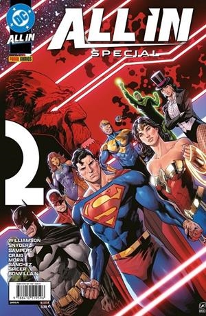 2AMA DC ALL IN SPECIAL | 9999900133059 | DAN MORA - SCOTT SNYDER - JOSHUA WILLIAMSON - DANIEL SAMPERE | Universal Cómics