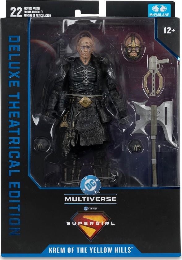 KREM OF THE YELLOW FIGURA 18 CM DC MULTIVERSE SUPERGIRL MOVIE DELUXE THEATRICAL EDITION | 0787926177282 | Universal Cómics