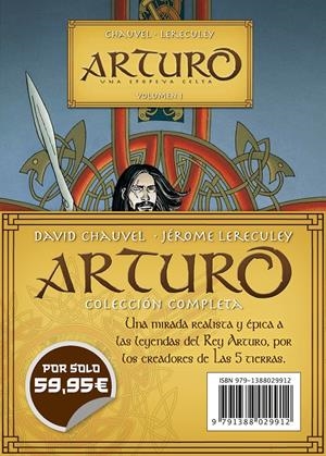 COLECCIÓN COMPLETA ARTURO, UNA EPOPEYA CELTA | 9791388029912 | DAVID CHAUVEL - JÉRÔME LERECULEY | Universal Cómics