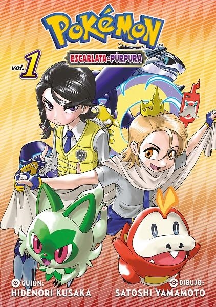 POKÉMON ESCARLATA Y PÚRPURA # 01 | 9788467983937 | HIDENORI KUSAKA - SATOSHI YAMAMOTO | Universal Cómics