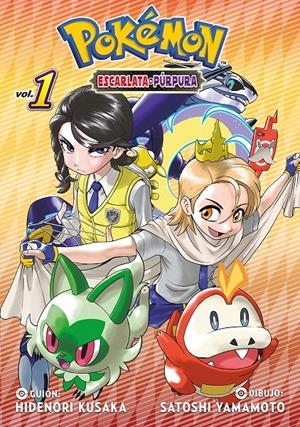POKÉMON ESCARLATA Y PÚRPURA # 01 | 9788467983937 | HIDENORI KUSAKA - SATOSHI YAMAMOTO | Universal Cómics