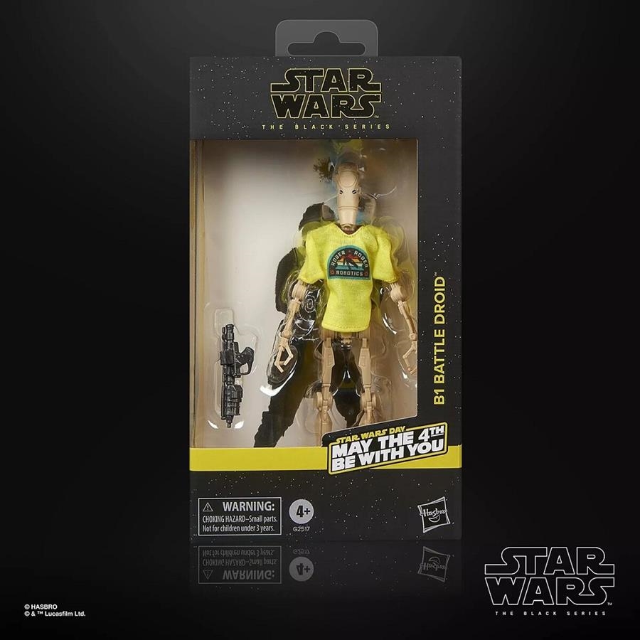 B1 BATTLE DROID (MAY THE 4TH BE WITH YOU) FIGURA 15 CM STAR WARS: THE BLACK SERIES | 5010996365965 | Universal Cómics