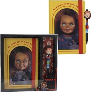 SET DE PAPELERÍA CHUCKY | 8445484544817 | Universal Cómics