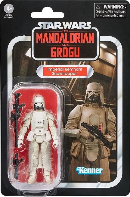 IMPERIAL REMNANT SNOWTROOPER FIGURA 9,5 CM STAR WARS: THE MANDALORIAN & GROGU THE VINTAGE COLLECTION | 5010996369024 | Universal Cómics