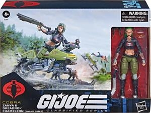 ZANYA & DREADNOK CHAMELEON (SWAMP SKIER) FIGURA 15 CM & VEHÍCULO G.I. JOE CLASSIFIED SERIES | 5010996355621 | Universal Cómics