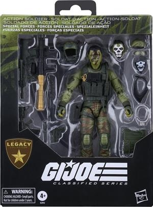 ACTION SOLDIER SPECIAL FORCES FIGURA 15 CM G.I. JOE LEGACY COLLECTION CLASSIFIED SERIES | 5010996361547 | Universal Cómics