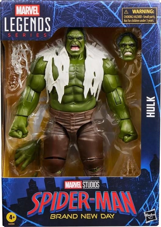 HULK FIGURA 15 CM SPIDER-MAN: BRAND NEW DAY MARVEL LEGENDS SERIES | 5010996404879 | Universal Cómics