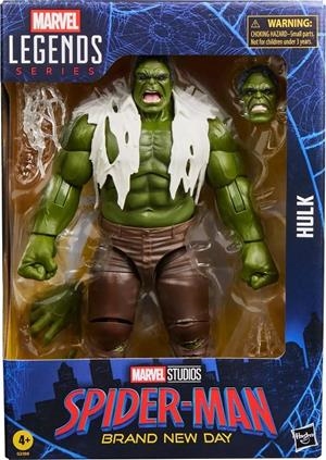 HULK FIGURA 15 CM SPIDER-MAN: BRAND NEW DAY MARVEL LEGENDS SERIES | 5010996404879 | Universal Cómics