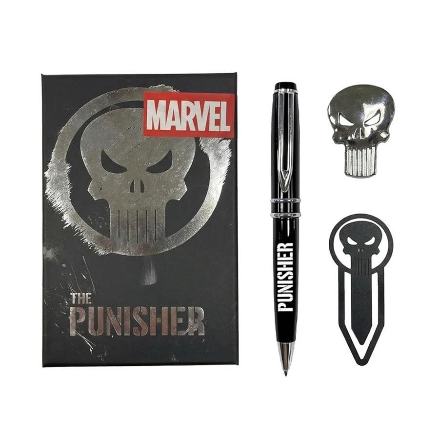 SET REGALO CON BOLI MARVEL THE PUNISHER | 8445484684896 | Universal Cómics