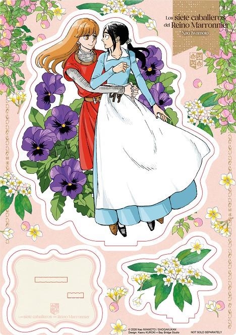 LOS SIETE CABALLEROS DEL REINO MARRONNIER # 07 EDICIÓN ESPECIAL CON ACRÍLICO | 9788410126527 | NAO IWAMOTO | Universal Cómics