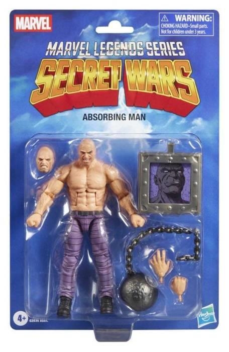 ABSORBING MAN SECRET WARS. MARVEL LEGENDS SERIES | 5010996355751 | Universal Cómics