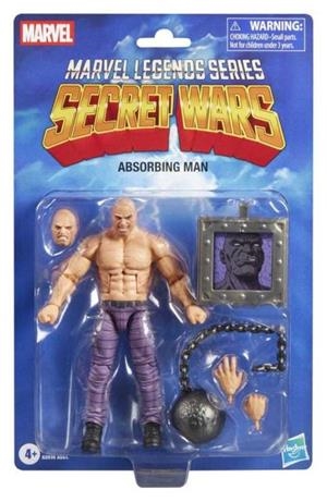 ABSORBING MAN SECRET WARS. MARVEL LEGENDS SERIES | 5010996355751 | Universal Cómics