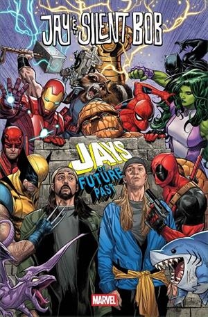 JAY Y BOB EL SILENCIOSO, JAYS DEL FUTURO PASADO (PORTADA PROVISIONAL) | 9791370581800 | GIUSEPPE CAMUNCOLI - KEVIN SMITH | Universal Cómics