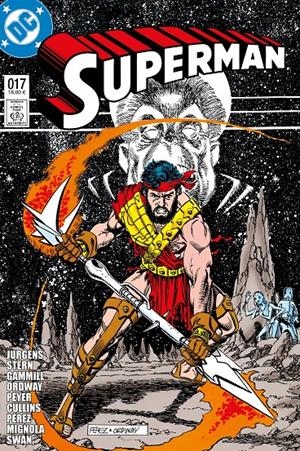 BIBLIOTECA SUPERMAN # 17 (PORTADA Y DATOS PROVISIONALES) | 9791370580667 | DAN JURGENS - GEORGE PÉREZ - JERRY ORDWAY - KERRY GAMMILL - MIKE MIGNOLA - CURT SWAN - ROGER STERN