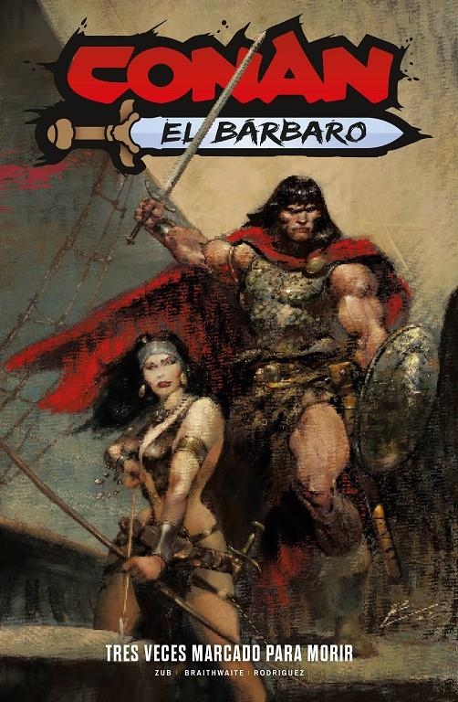 MARVEL PREMIERE CONAN EL BÁRBARO LA ERA DE TITAN # 02 TRES VECES MARCADO PARA MORIR (PORTADA Y DATOS PROVISIONALES) | 9791370580865 | JIM ZUB - DOUG BRAITHWAITE