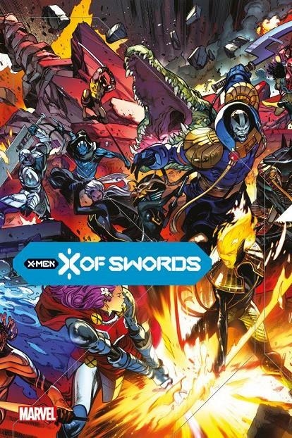 MARVEL OMNIBUS X DE ESPADAS (PORTADA Y DATOS PROVISIONALES) | 9791370580896 | ZEB WELLS - LEAH WILLIAMS - CARMEN CARNERO - JONATHAN HICKMAN - MAHMUD ASRAR - PEPE LARRAZ