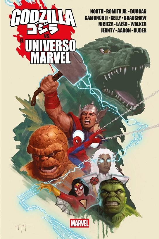 GODZILLA VS. EL UNIVERSO MARVEL (PORTADA Y DATOS PROVISIONALES) | 9791370138370 | RYAN NORTH -  GERRY DUGGAN - JOE KELLY - FABIAN NICIEZA - JASON AARON - JOHN ROMITA JR