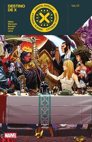 MARVEL PREMIERE DESTINO DE X # 1 INMORTAL PATRULLA-X # 01 (PORTADA Y DATOS PROVISIONALES) | 9791370580919 | KIERON GILLEN - LUCAS WERNECK - MICHELE BANDINI -  DAVID CURIEL -  DIJJO LIMA