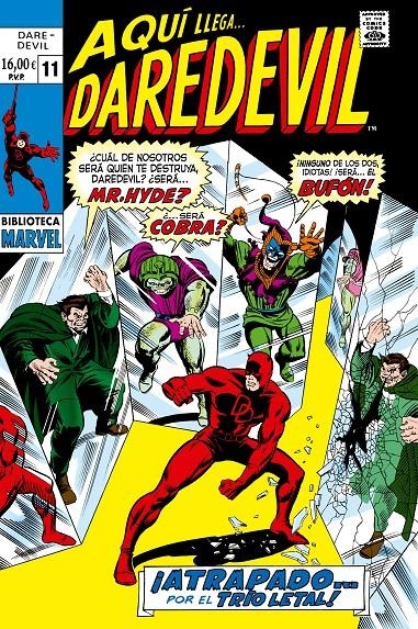 BIBLIOTECA MARVEL DAREDEVIL # 11 | 9791370580841 | ROY THOMAS - GENE COLAN | Universal Cómics