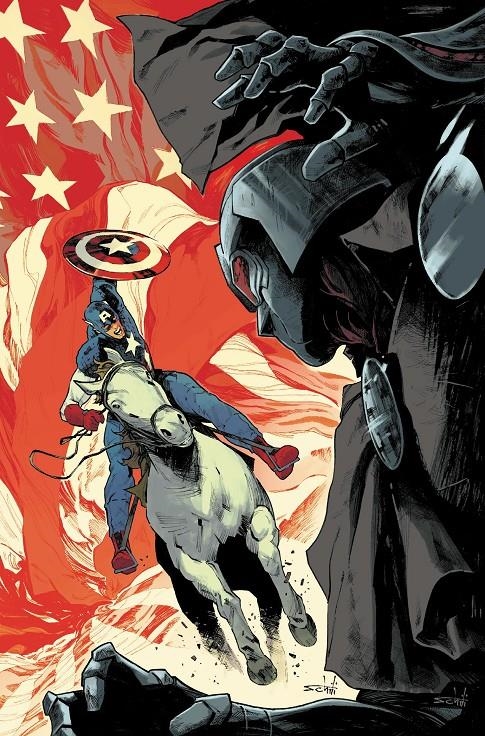 CAPITÁN AMÉRICA VOL 8 # 176 CAPITÁN AMÉRICA 4 (PORTADA PROVISIONAL) | 977293851900800021 | CHIP ZDARSKY - VALERIO SCHITI