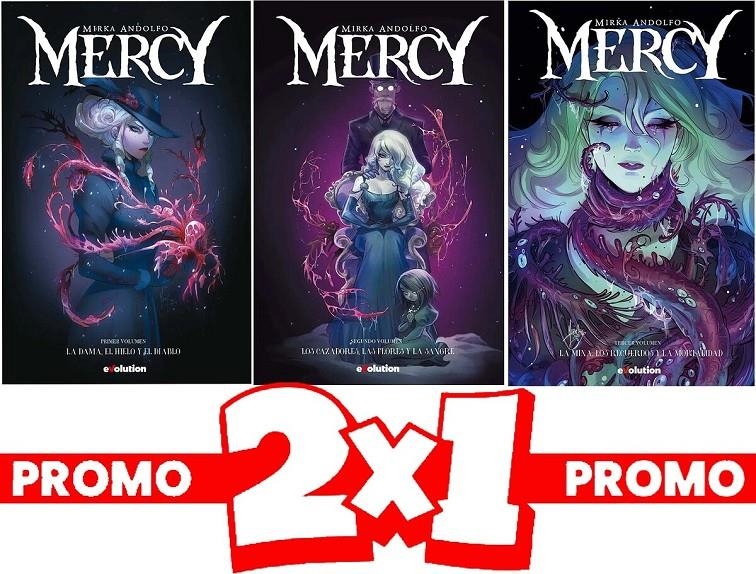 PACK OFERTA MERCY COLECCIÓN COMPLETA | 8424248928582 | MIRKA ANDOLFO | Universal Cómics