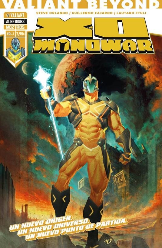 VALIANT BEYOND, X-O MANOWAR # 01 | 9791387953607 | STEVE ORLANDO - GUILLERMO FAJARDO | Universal Cómics