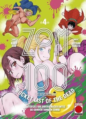 2AMA ZOM 100 # 04 100 COSAS QUE QUIERO HACER ANTES DE CONVERTIRME EN ZOMBI | 9999900134964 | HARO ASO - KOTARO TAKATA | Universal Cómics