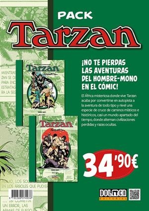 PACK TARZAN SUNDAY PAGES DE BURNE HOGARTH VOLUMEN 3 AL 4 DE 1941 A 1945 | 9791388074936 | EDGAR RICE BURROUGHS - BURNE HOGARTH | Universal Cómics