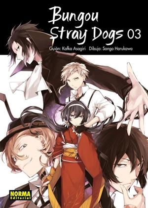BUNGOU STRAY DOGS # 03 NUEVA EDICIÓN | 9788467984637 | KAFKA ASAGIRI - SANGO HARUKAWA | Universal Cómics