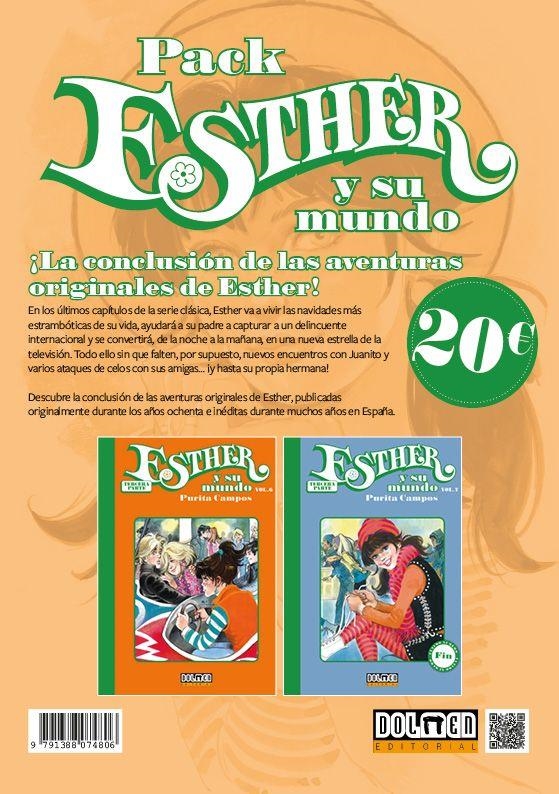 PACK ESTHER Y SU MUNDO SERIE VERDE 06 Y 07 | 9791388074806 | PURITA CAMPOS - PHILIP DOUGLAS | Universal Cómics