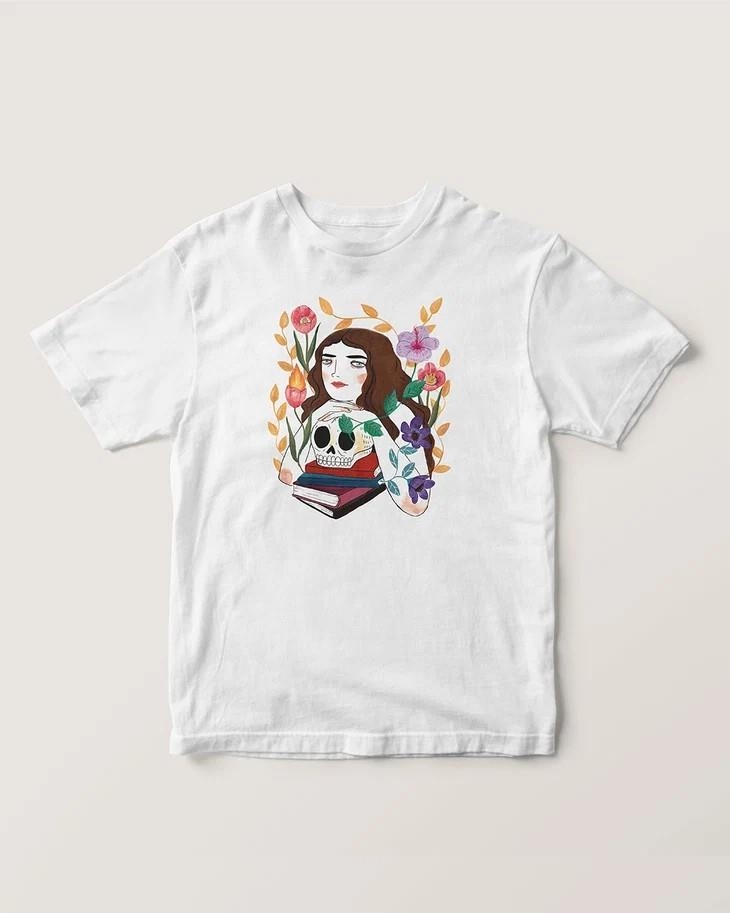 CAMISETA "ESCRITORA" X MARÍA HESSE TALLA L | 9999900135336 | MARÍA HESSE | Universal Cómics