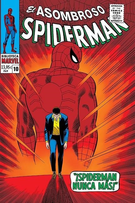 2AMA BIBLIOTECA MARVEL EL ASOMBROSO SPIDERMAN # 10 DE 1967 | 9999900135435 | STAN LEE - JOHN ROMITA - ROSS ANDRU | Universal Cómics