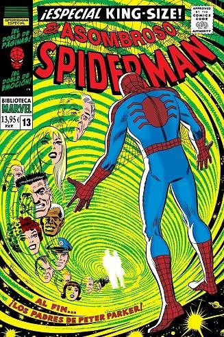 2AMA BIBLIOTECA MARVEL EL ASOMBROSO SPIDERMAN # 13 DE 1968 | 9999900135473 | JOHN ROMITA SR - STAN LEE - DON HECK - STAN LEE - LARRY LIEBER-MARIE SEVERIN | Universal Cómics