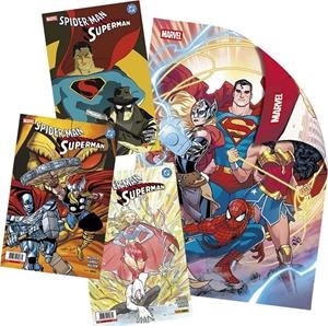 SPIDERMAN / SUPERMAN PACK PORTADAS | 8424248927769 | GARY FRANK - GEOFF JOHNS - LOUISE SIMONSON - STEPHANIE PHILLIPS - PEPE LARRAZ - TODD NAUCK | Universal Cómics
