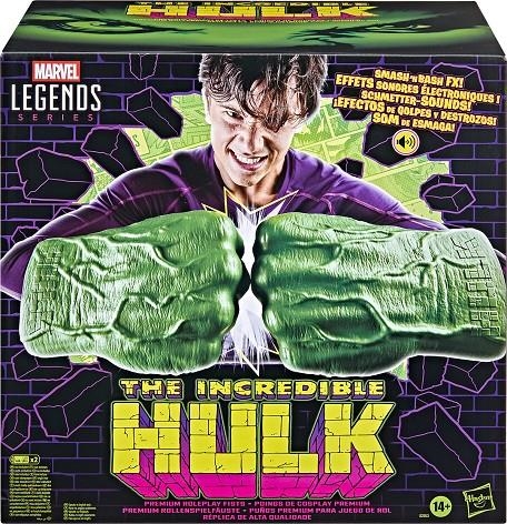 HULK PUÑOS ELECTRONICOS RÉPLICA 30,5 CM THE INCREDIBLE HULK MARVEL LEGENDS SERIES | 5010996435620 | Universal Cómics