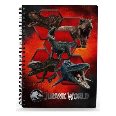 CARNIVOROUS LIBRETA ESPIRAL EFECTO 3D A5 JURASSIC | 8435450254246 | Universal Cómics