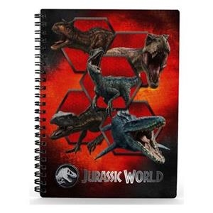 CARNIVOROUS LIBRETA ESPIRAL EFECTO 3D A5 JURASSIC | 8435450254246 | Universal Cómics