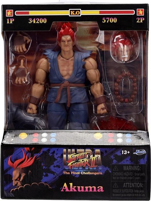 AKUMA FIGURA 17 CM ULTRA STREET FIGHTER II: THE FINAL CHALLENGERS | 4006333100987 | Universal Cómics