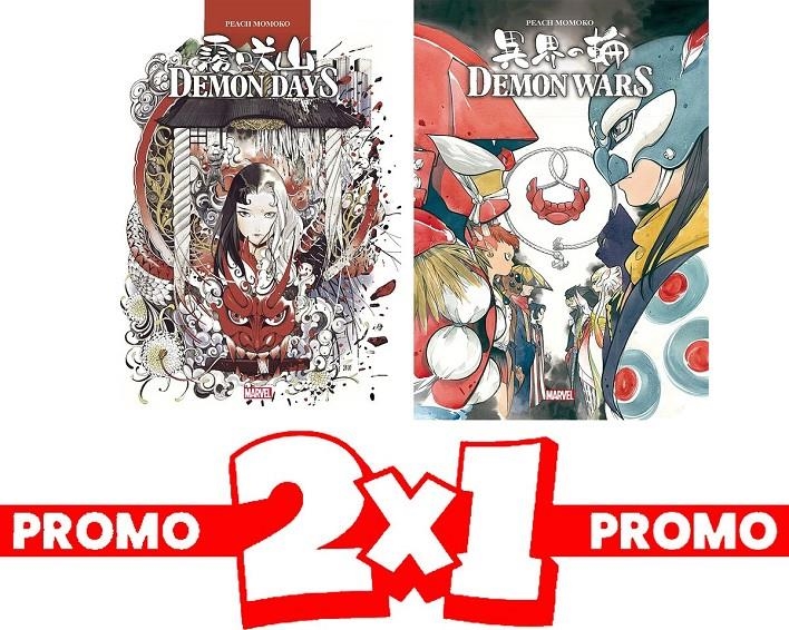 PACK OFERTA 2 X 1 DEMON DAYS + DEMON WARS | 8424248928520 | PEACH MOMOKO | Universal Cómics