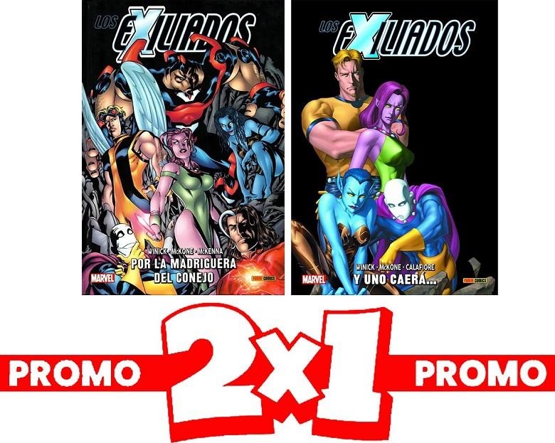 PACK OFERTA 2 X 1 EXILIADOS 01 + 02 | 8424248928568 | JIM CALAFIORE - JUDD WINICK- MARK MCKENNA - MIKE MCKONE | Universal Cómics