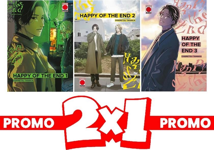 PACK OFERTA HAPPY OF THE END 01 A 03 | 8424248928445 | TANAKA OGERETSU | Universal Cómics