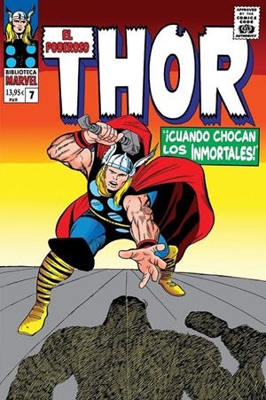 2AMA BIBLIOTECA MARVEL EL PODEROSO THOR # 07 DE 1966 | 9999900135589 | STAN LEE - JACK KIRBY | Universal Cómics