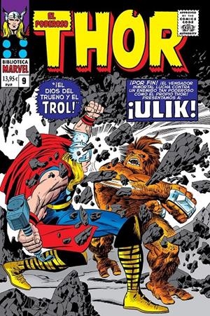 2AMA BIBLIOTECA MARVEL EL PODEROSO THOR # 09 DE 1967 | 9999900135602 | STAN LEE - JACK KIRBY | Universal Cómics