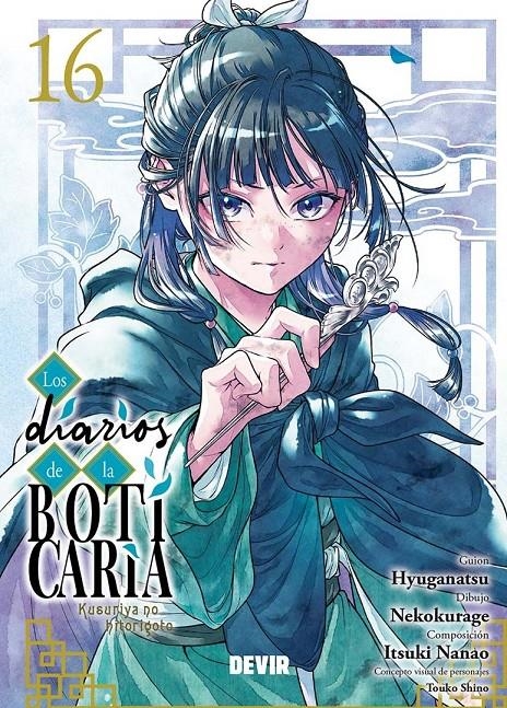 LOS DIARIOS DE LA BOTICARIA # 16 | 9791387885960 | NATSU HYÛGA - NEKOKURAGE - ITSUKI NANAO | Universal Cómics