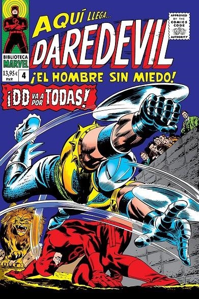 2AMA BIBLIOTECA MARVEL DAREDEVIL # 04 DE 1966 A 1967 | 9999900135695 | JOHN ROMITA SR - GENE COLAN - STAN LEE | Universal Cómics