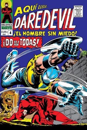 2AMA BIBLIOTECA MARVEL DAREDEVIL # 04 DE 1966 A 1967 | 9999900135695 | JOHN ROMITA SR - GENE COLAN - STAN LEE | Universal Cómics
